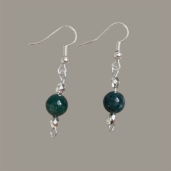 Jasper Earrings - Picture 1 of 2
